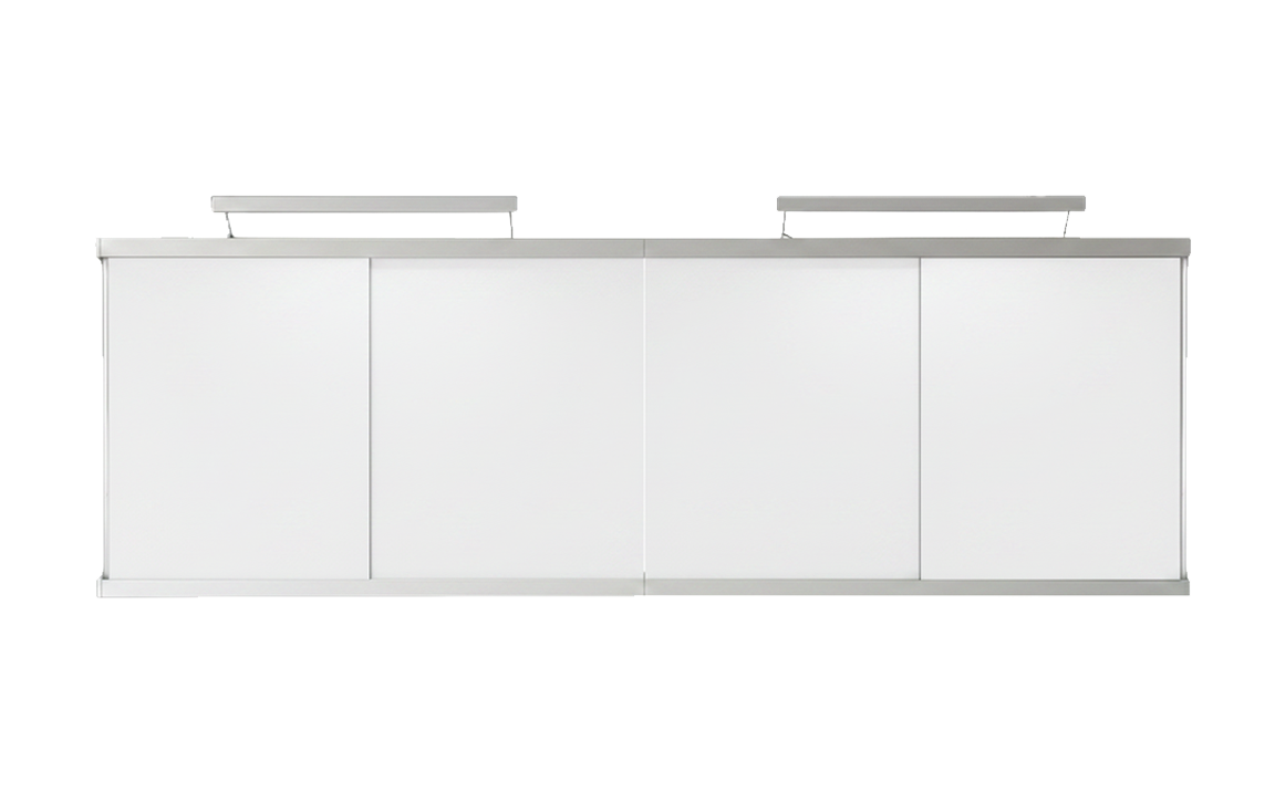 Рельсовая система Lumien LMPR-rels mar, для панели 65"-75", с маркерными досками 4шт., с софитами