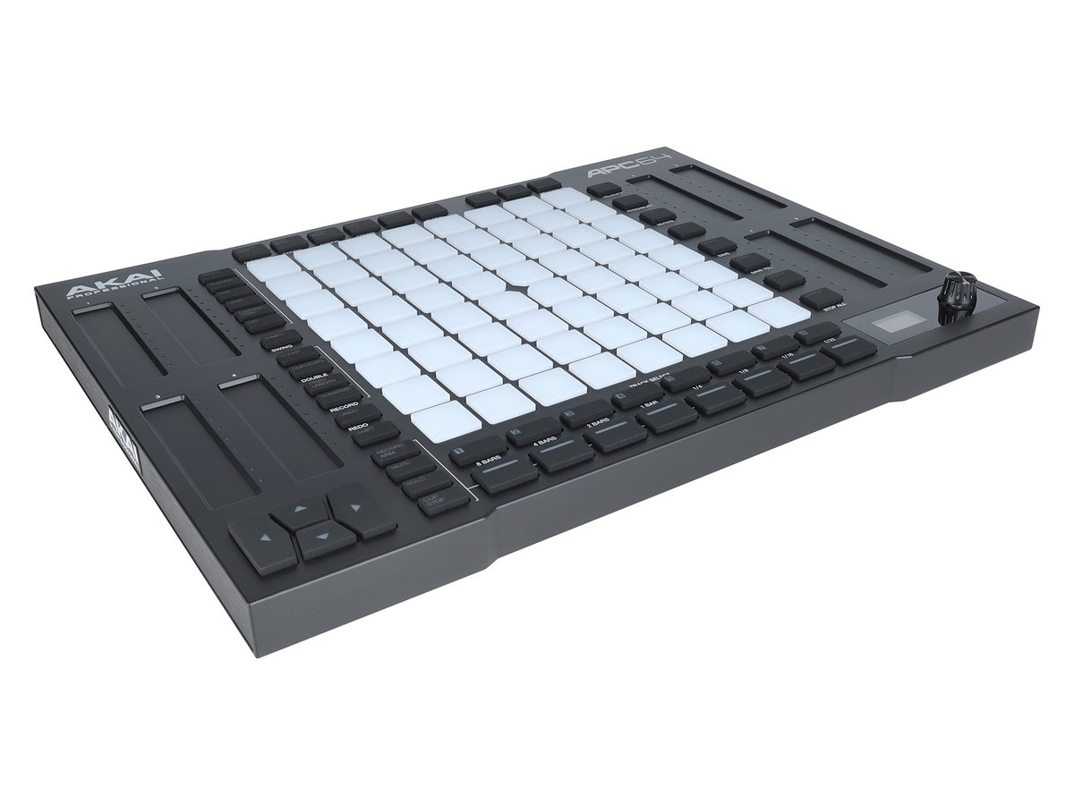 MIDI-контроллер AKAI APC64, 64 пэда, 4 энкодера