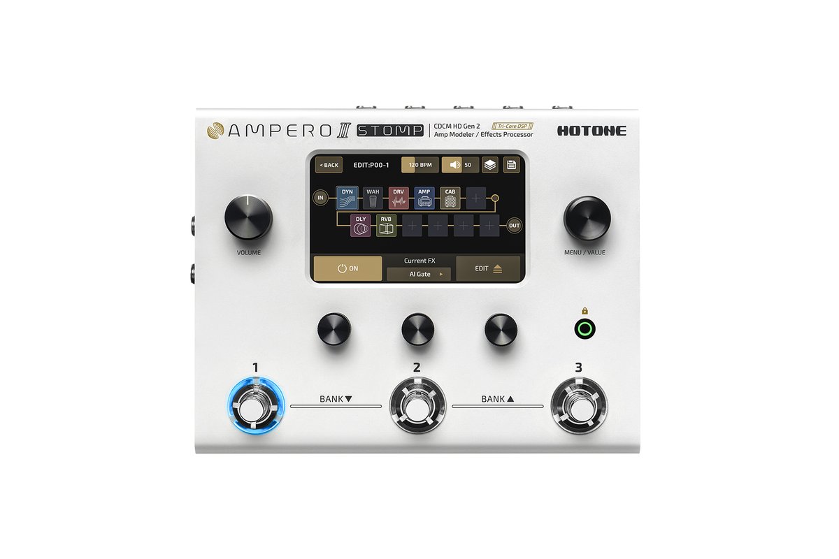 Процессор Hotone MP-300, эффектов, Ampero II Stomp