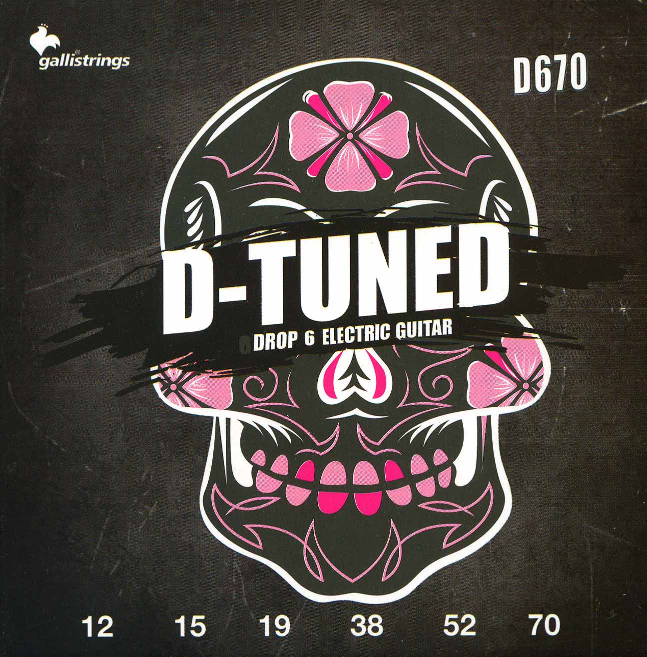 Струны GALLI STRINGS D670, комплект для 6-струнной электрогитары