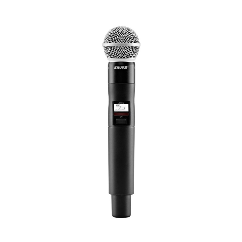 Микрофон SHURE QLXD2/SM58=-G51, ручной передатчик, 470-534 МГц