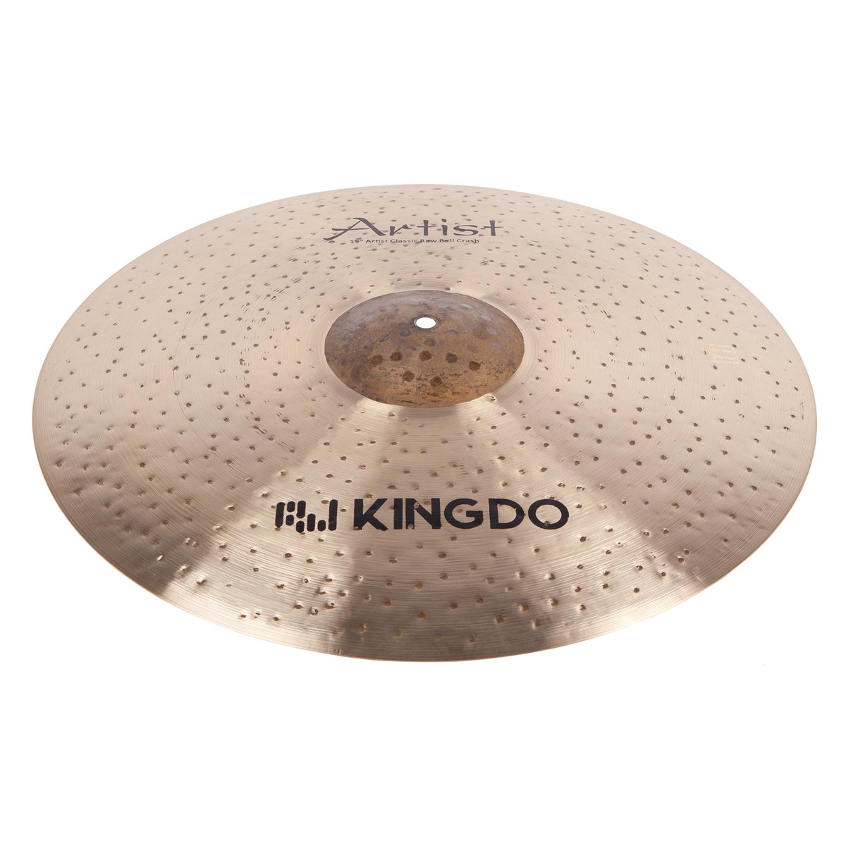 Тарелка крэш KINGDO 19" CLASSIC RAW BELL CRASH, сплав B20, ручная работа