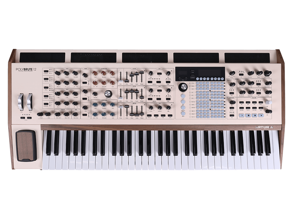 Синтезатор Arturia PolyBrute 12, 61 клавиша, 12-голосная полифония, MPE, 2×VCO