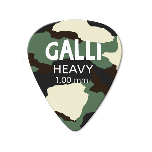 Медиатор GALLI STRINGS C-8 H, целлулоид, 1 мм