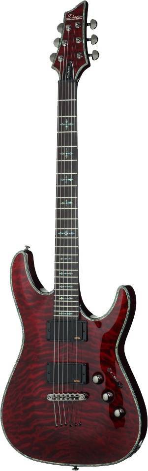 Электрогитара SCHECTER HELLRAISER C-1 BCH, 6 струн, 24 лада, Black Cherry