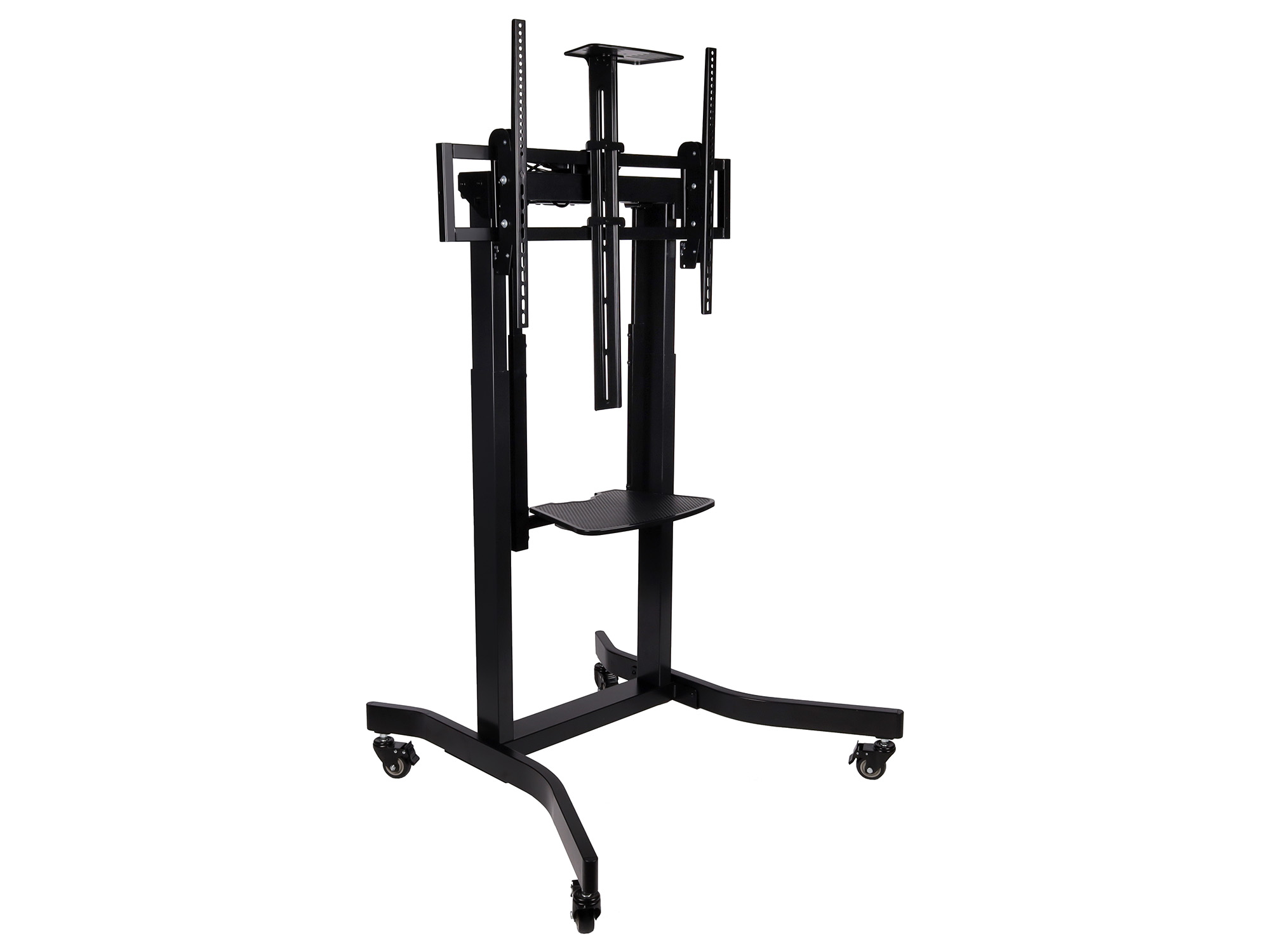Стойка Wize Pro MH100E, мобильная, для дисплеев 55-100", VESA 800x600, эл.рег., 120кг, черный