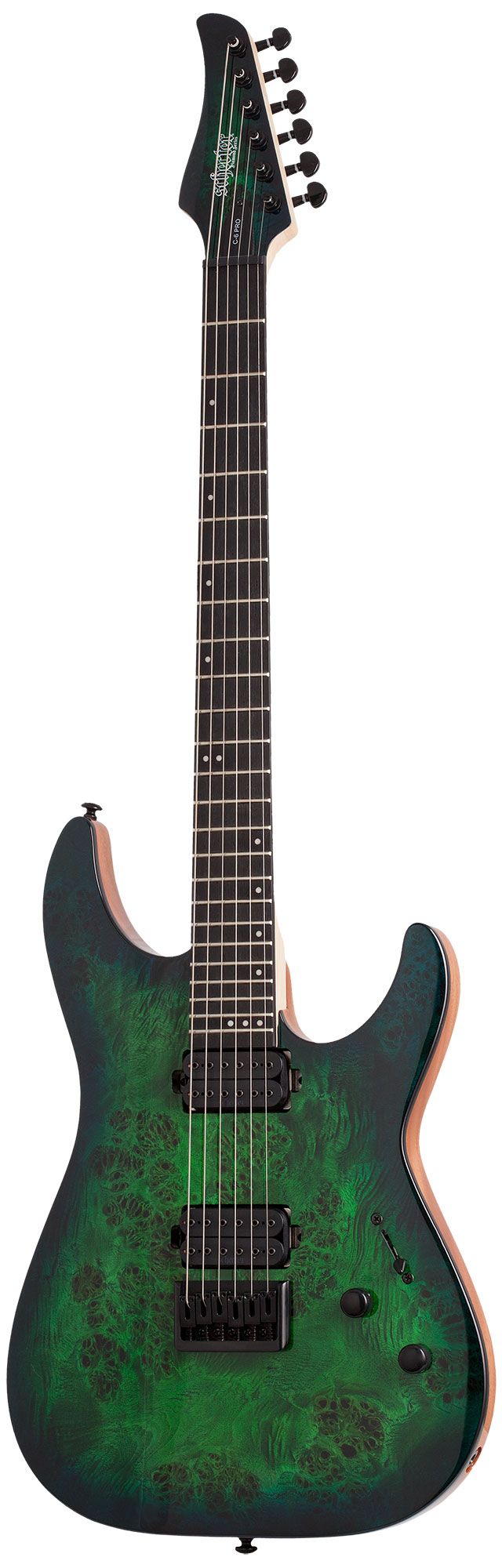 Электрогитара SCHECTER [C-6 PRO AQB] электрогитара 6-струнная, цвет AQB