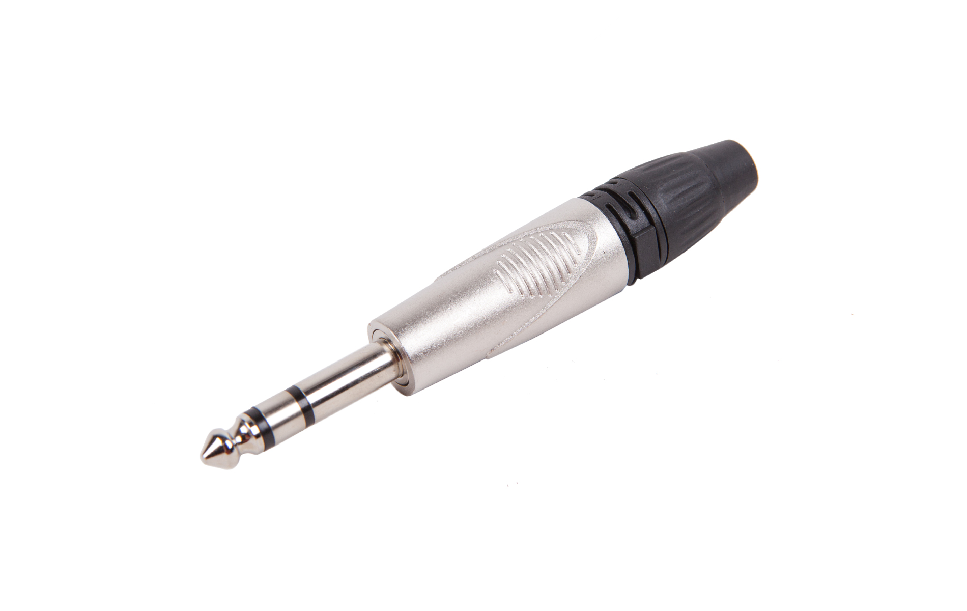 Разъем аудио FORCE CFA-024, 1/4" TRS Jack (M), стерео, медь/никель