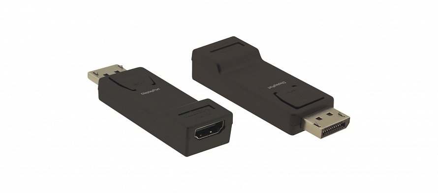 Адаптер Kramer Electronics ADC-DPM/HF, DisplayPort вилка — HDMI розетка, 0,3 м