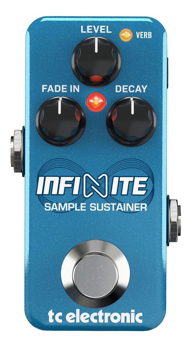 Педаль эффектов TC Electronic 000-EBB00-00010, INFINITE MINI SAMPLE SUSTAINER