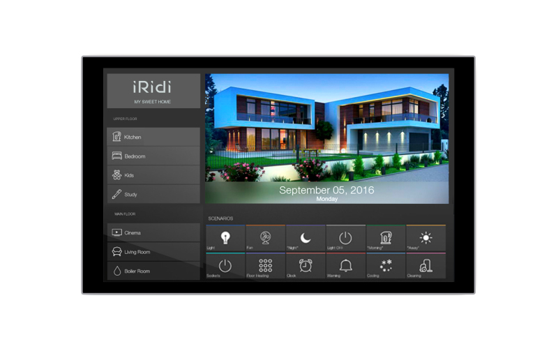 Панель сенсорного управления iRidi Touch Panel P10, настенная, 10"