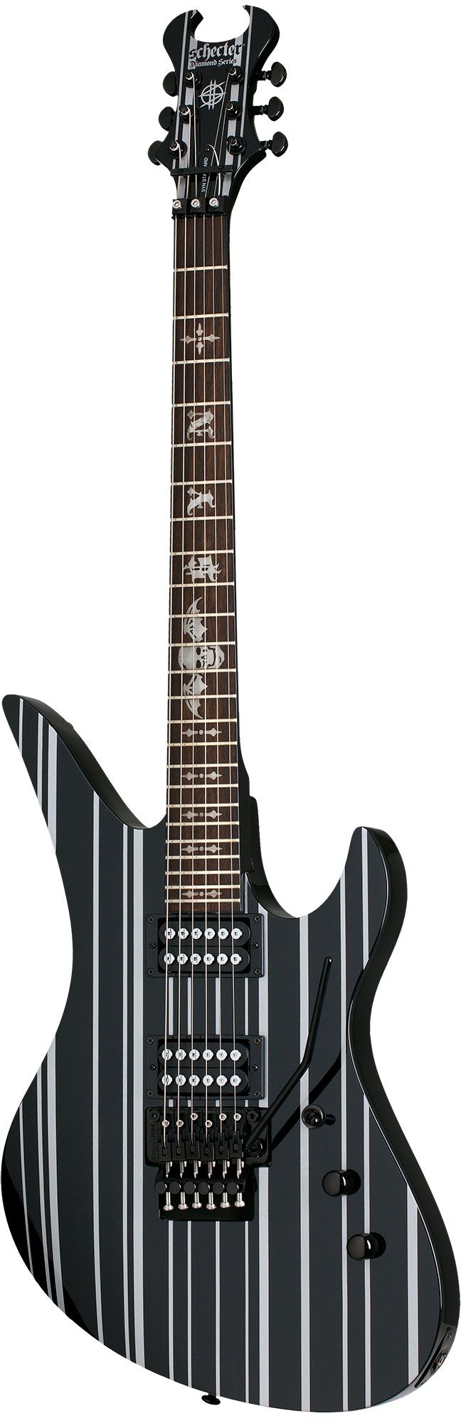 Электрогитара SCHECTER SYNYSTER STANDARD BLK, 6 струн, 24 лада, Black