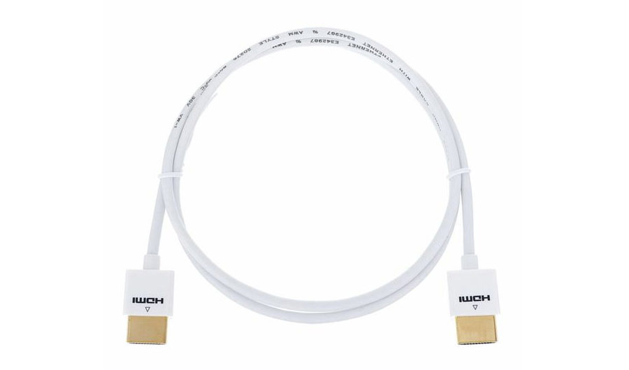 Кабель Kramer 97-0133601, HDMI-HDMI, белый, 0.9 м