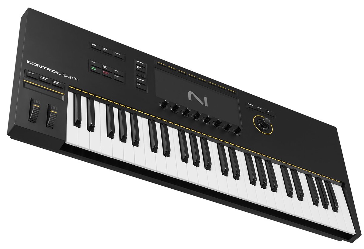 MIDI-клавиатура Native Instruments Kontrol S49 Mk3, 49 полувзвешенных клавиш, MIDI вход/выход