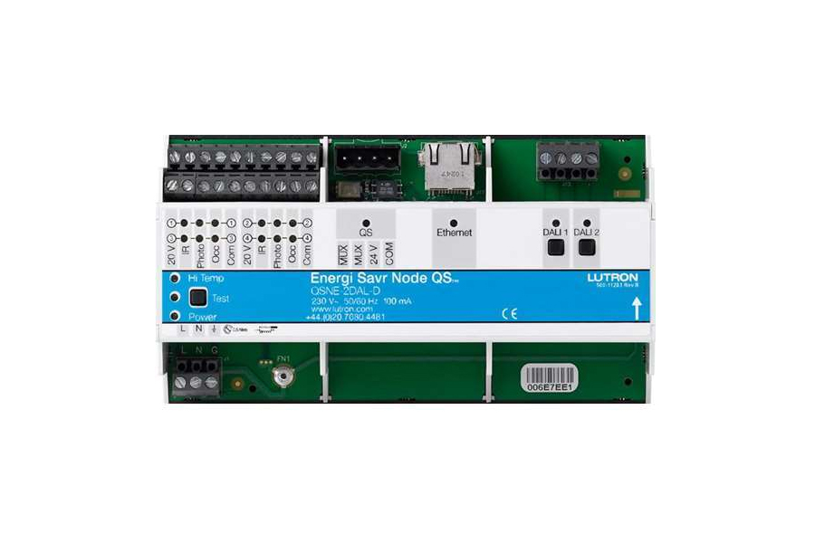 Контроллер освещения Lutron QSNE-2DAL-D, DALI