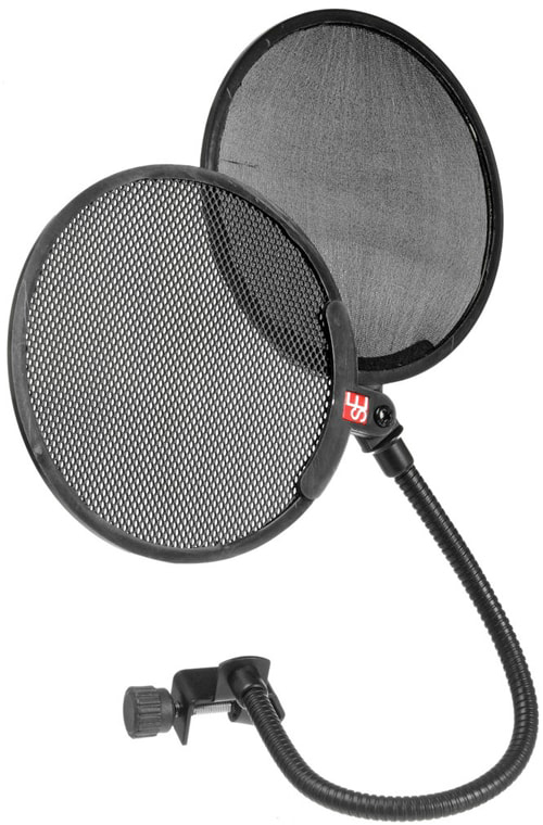 Поп-фильтр sE Electronics Dual Pop Filter, двойной, ткань+металл