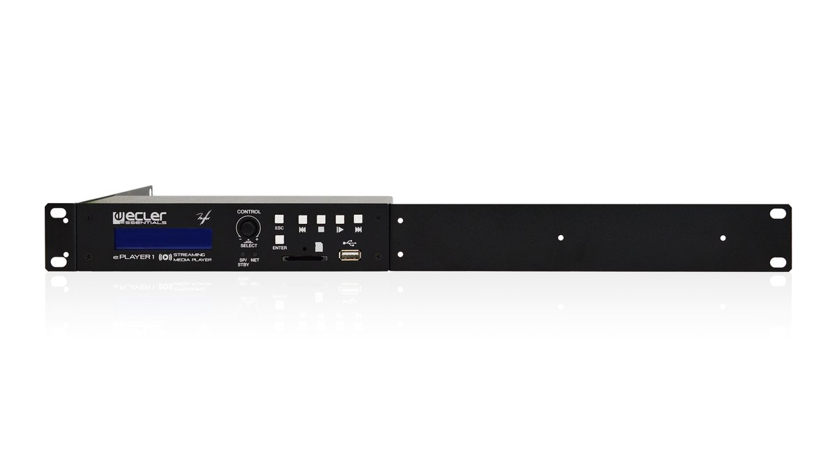 Крепление в стойку ECLER C1UHRMKIT, для устройств 1U и 1/2U