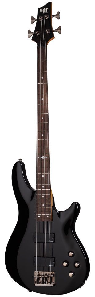 Бас-гитара SCHECTER [C-4 BASS SGR BY SCHECTER BLK] бас-гитара 4-струнная, с чехлом, корпус: липа, гриф: клён, накладка палисандр, 24 лада, цвет Gloss Black (BLK)