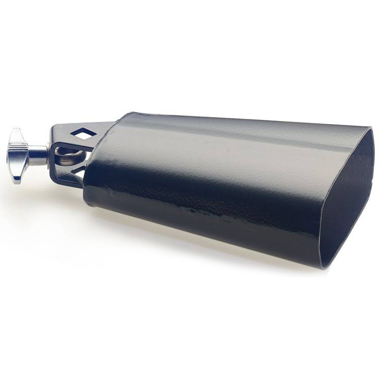 Ковбелл STAGG [CB306 BK] рок ковбелл для ударных, размер 6-1/2", с креплением для установки на стойку, цвет черный, размеры (в упаковке) 230х120х50 мм, вес (в упаковке) 0,63 кг
