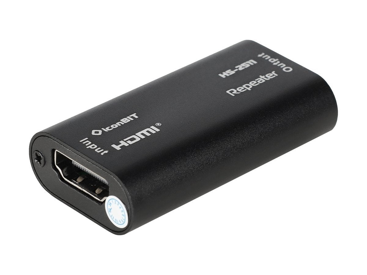 Повторитель-усилитель HDMI iconBIT HS-2511, 4K30, до 40 м