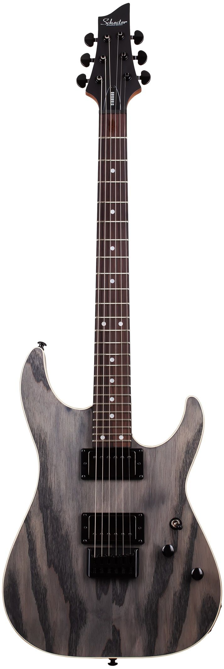 Электрогитара SCHECTER C-1 Standard Charcoal Satin CS, 6 струн, 24 лада