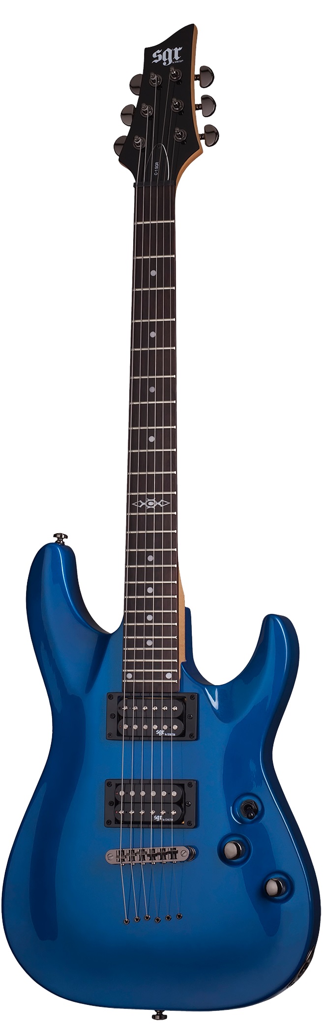 Электрогитара SCHECTER C-1 SGR BY SCHECTER EB, 6 струн, липа/клен/палисандр, 24 лада