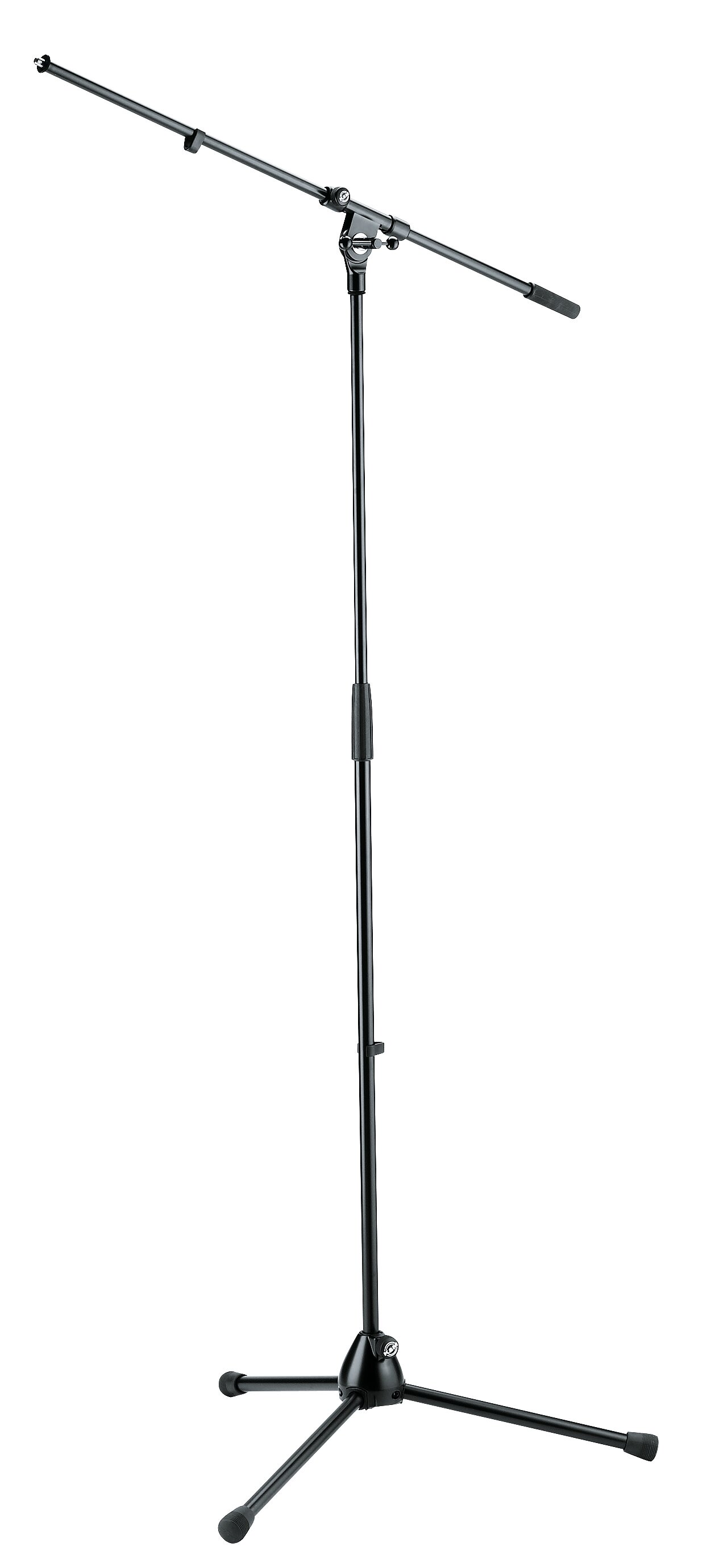 Микрофонная стойка K&M 21020-300-55, 900-1605мм, стрела 800мм
