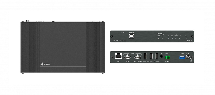 Передатчик/приёмник HDMI Kramer Electronics EXT3-TR, HDBaseT 3.0, 4K60 4:4:4