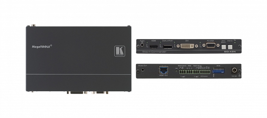 Передатчик HDMI Kramer 20-80236090, HDBaseT, Step-In, EDID