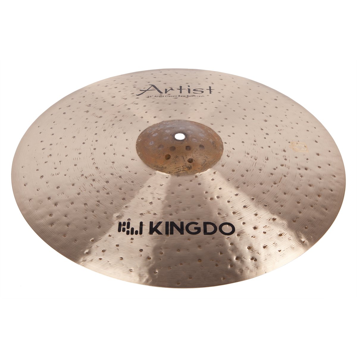 Тарелка крэш KINGDO 16" Classic Raw Bell Crash, сплав B20