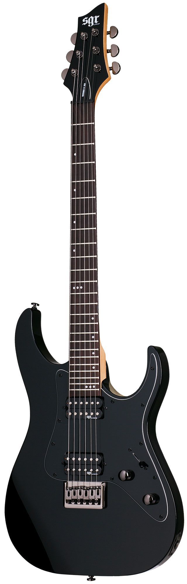 Электрогитара SCHECTER [BANSHEE-6 SGR BY SCHECTER BLK] электрогитара 6-струнная, с чехлом, корпус: липа, гриф: клен, накладка: палисандр, 24 лада, цвет Black (BLK)