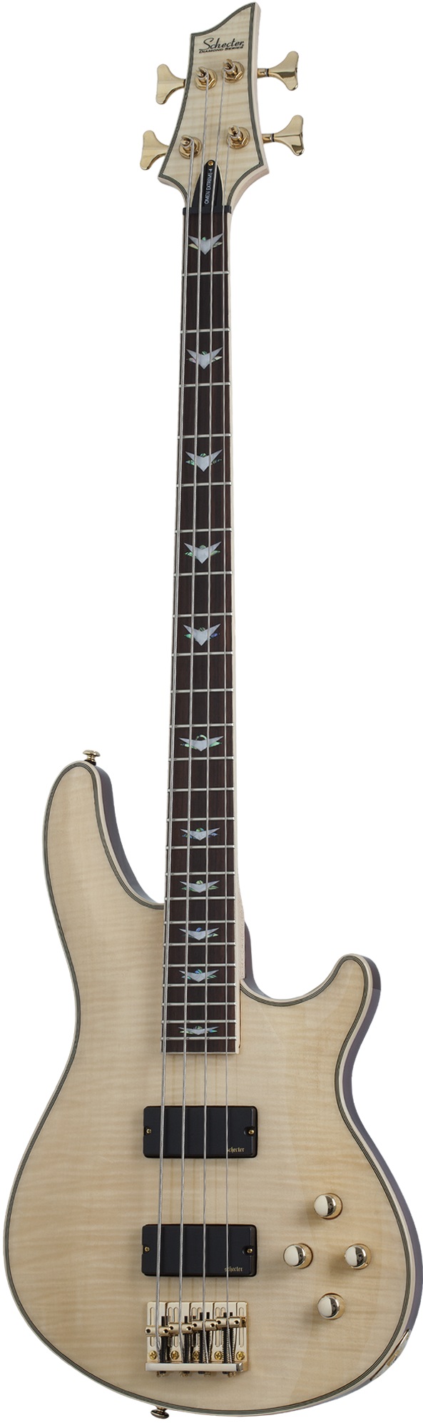 Бас-гитара SCHECTER OMEN EXTREME-4 GNAT, 4 струны, Gloss Natural
