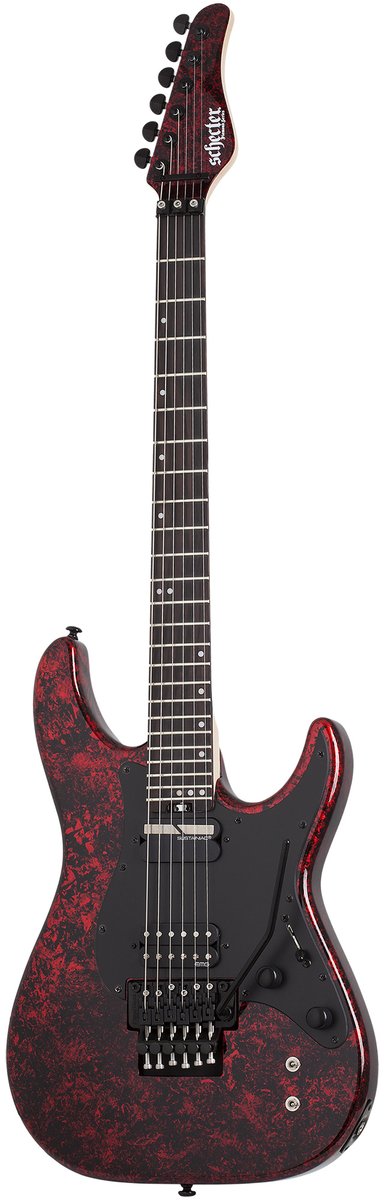 Электрогитара SCHECTER [SUN VALLEY SUPER SHREDDER FR-S RED REIGN RR] электрогитара 6-струнная, корпус: красное дерево, гриф: клен, накладка: черное дерево, 22 лада,Sustaniac, FloydRose, цвет: RED REIGN (RR)