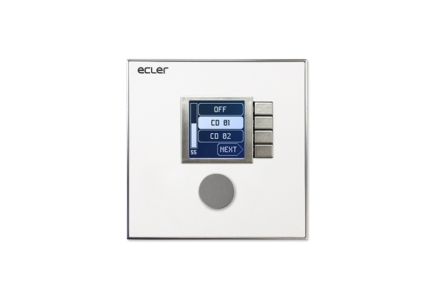 Панель управления ECLER CWPNET4KV, WPNET4KV, LCD, Ethernet, PoE