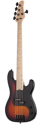 Бас-гитара SCHECTER P-5 3TSB, 5 струн, ольха, клён, палисандр, 21 лад