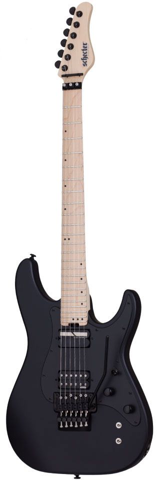 Электрогитара SCHECTER SUN VALLEY SUPER SHREDDER FR S SBK, 6 струн, 24 лада, Floyd Rose
