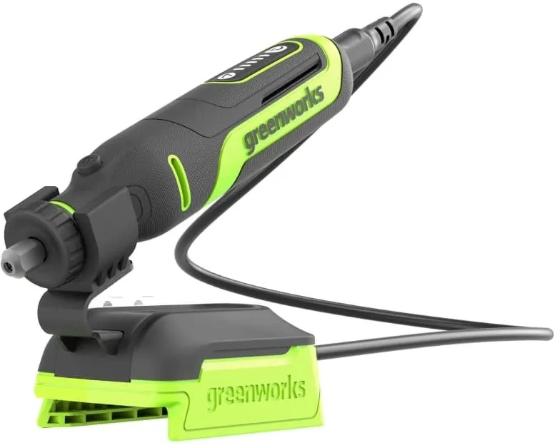 Гравер Greenworks 3200807, G24RT, 24 В, бесщеточный, 52 принадлежности