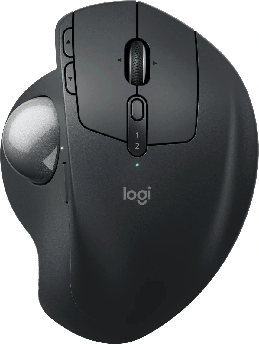Трекбол Logitech MX Ergo S 910-007261, оптический, 2048 DPI, Bluetooth/радио, графит
