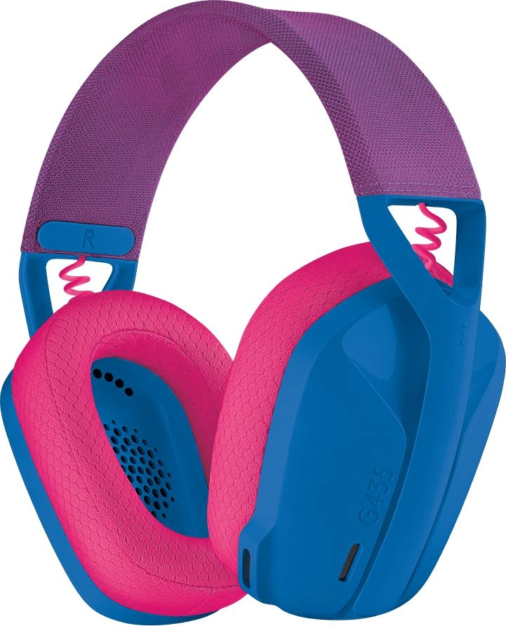 Гарнитура Logitech G435 LIGHTSPEED Wireless, Bluetooth/USB, 18 ч, 40 мм