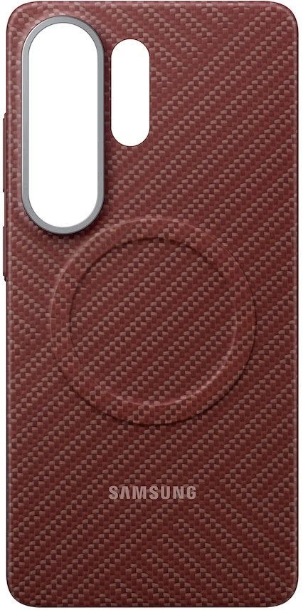 Чехол Samsung EF-KS948SREGRU, Carbon Magnet Case with MagSafe, для Galaxy S26 Ultra, коралловый