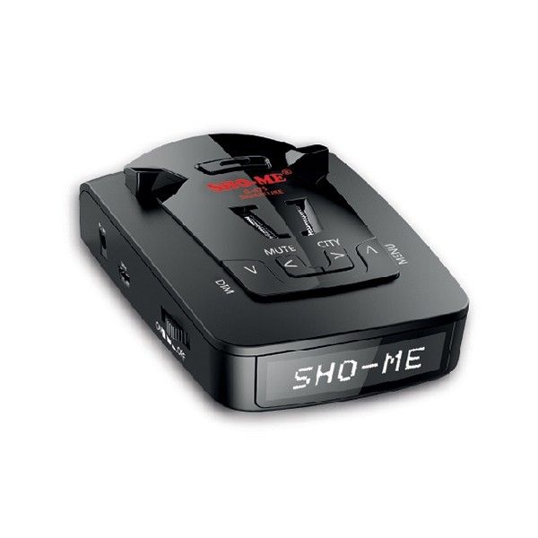 Радар-детектор SHO-ME G-475 S-Vision, GPS, сигнатурный, OLED, диапазоны K/X