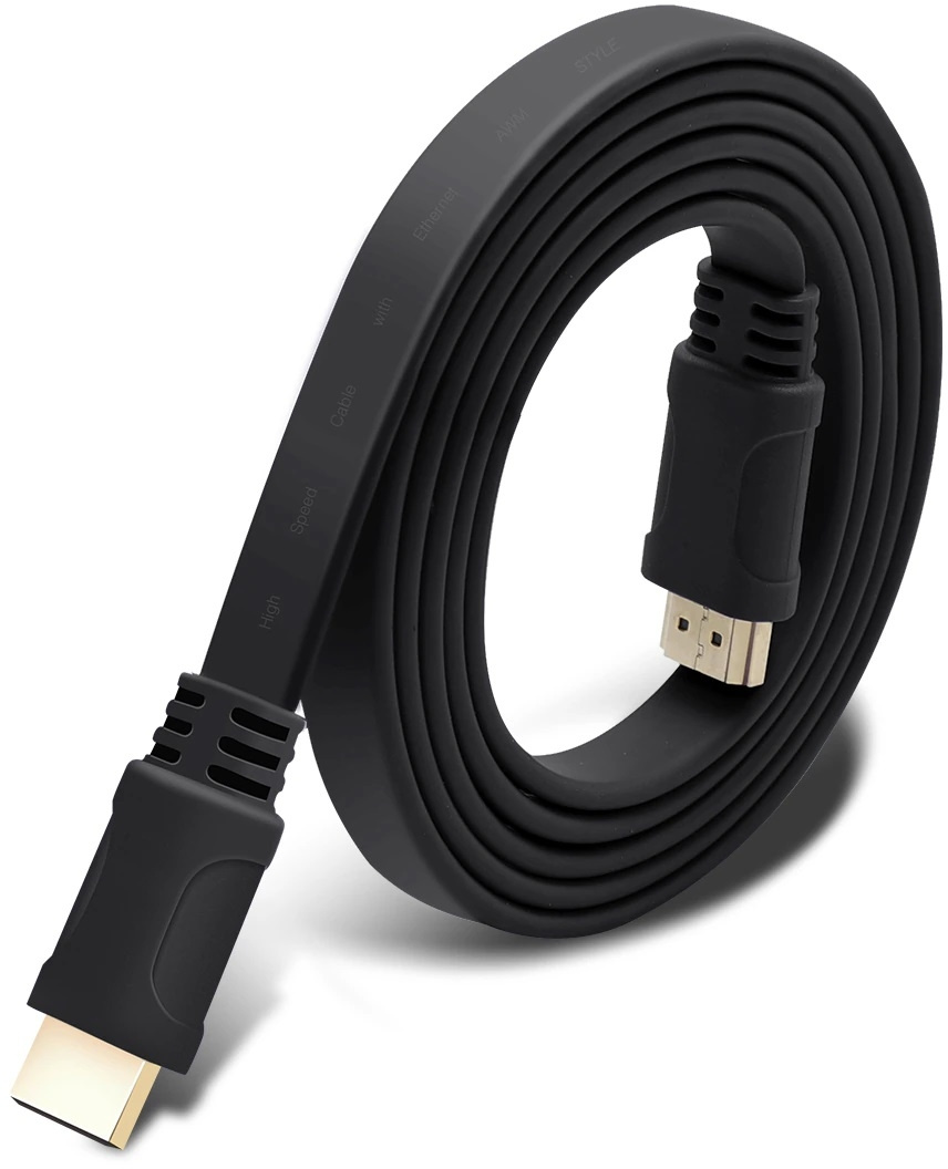 Кабель HDMI PREMIER 5-815F 1.5, HDMI (m)–HDMI (m), 1.5 м, HDMI 1.4, чёрный