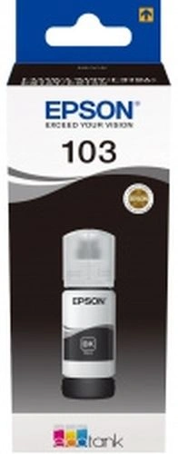 Картридж струйный Epson C13T00S14A, 103BK, чёрный