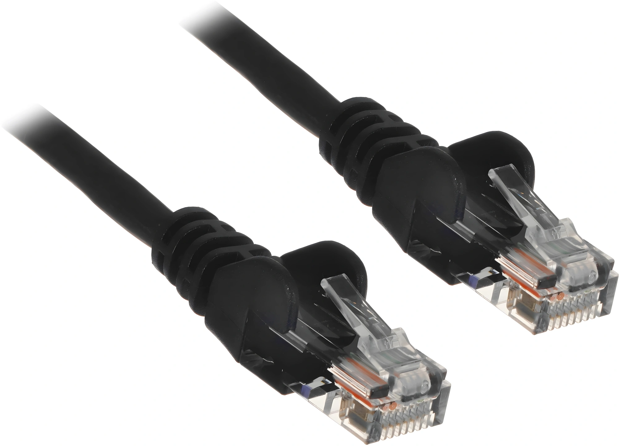 Патч-корд LANMASTER LAN-PC45/U5E-5.0-BK, UTP кат.5e, RJ-45–RJ-45, 5 м, LSZH, чёрный