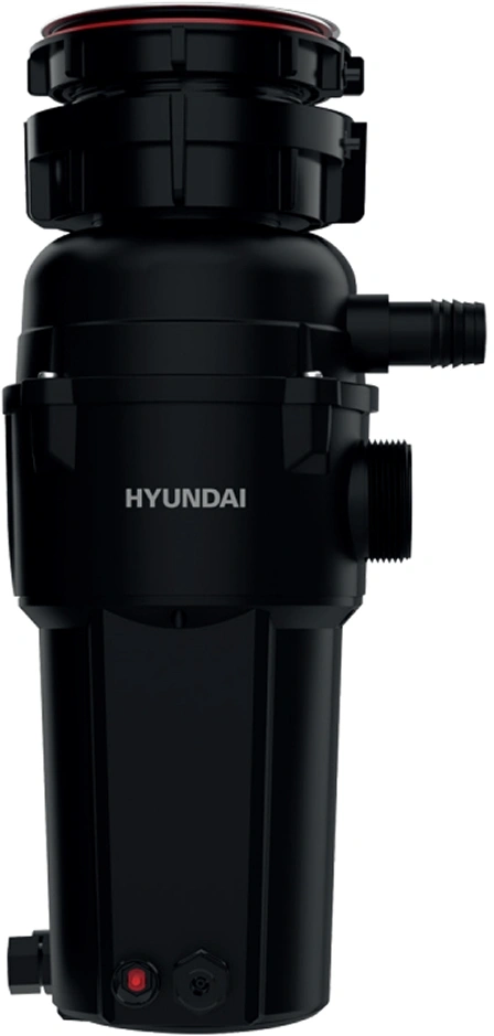 Измельчитель пищевых отходов Hyundai HFWD 12566, 560 Вт, чёрный