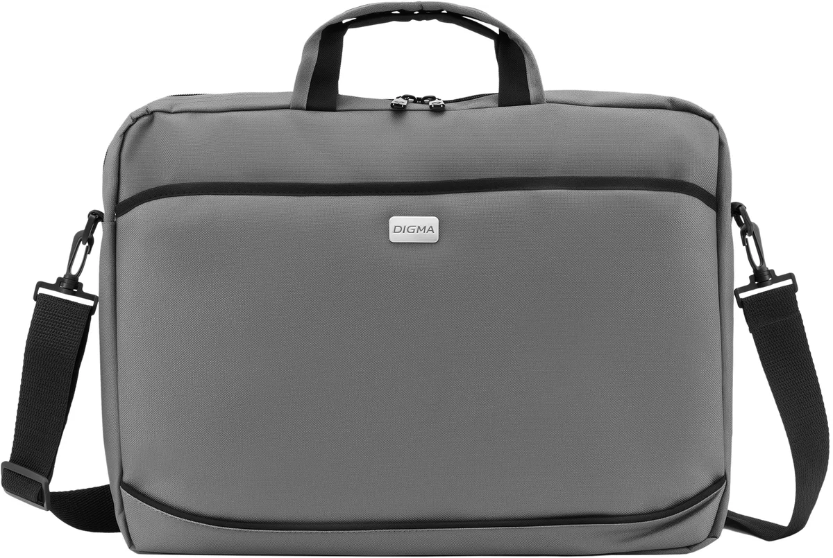Сумка для ноутбука Digma W211GBK, 17", полиэстер