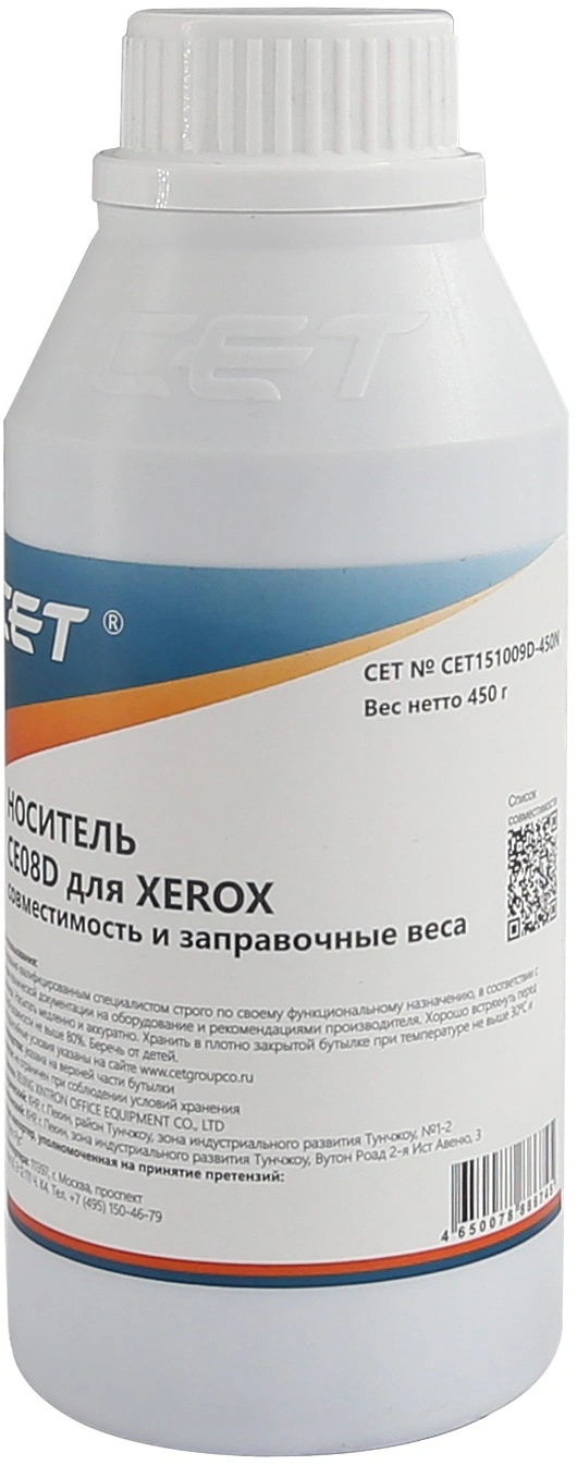 Девелопер CET CET151009D-450N CE08-D для Xerox, 450 г
