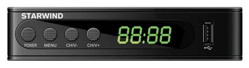 ТВ-приставка StarWind CT-200, DVB-T2/C, HDMI, USB 2.0