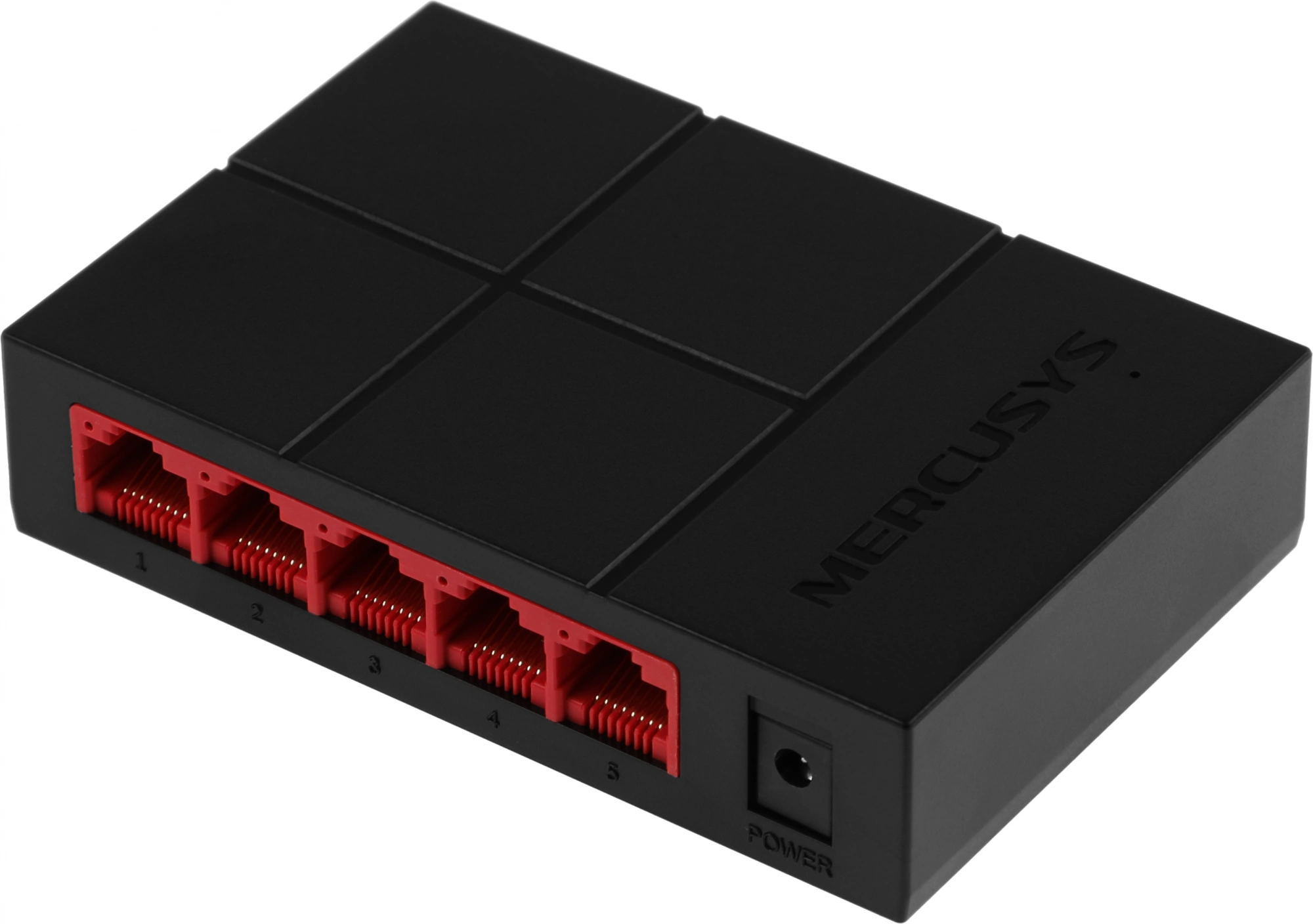 Коммутатор Mercusys MS105G, 5×1GbE, неуправляемый, настольный