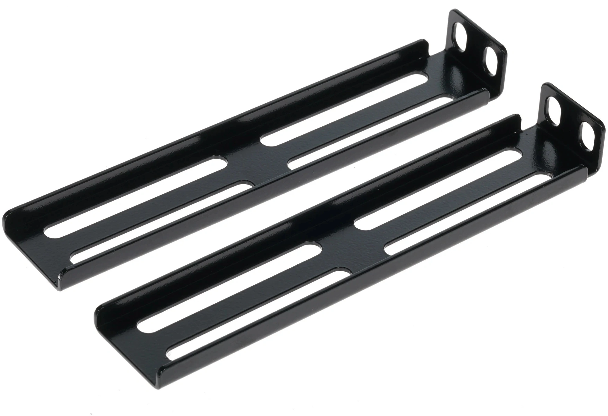 Комплект задних фиксаторов LANMASTER TWT-CB-SFIX-SET для полок TWT-CB-SFBF, 2 шт, черный
